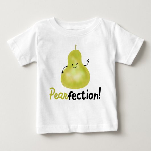 Positiver Birnenpun - Perfiktion Baby T-shirt (Vorderseite)