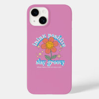 Positiver Bleibe Groovy Slogan