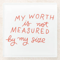 Positiver Body Pride Untersetzer