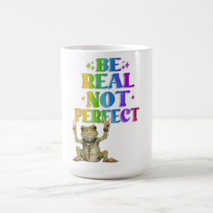 Positiver Boho-Frosch Hippie Kaffeetasse