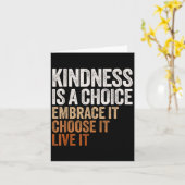 Positiver Botschaft Retro Freundlichkeit Vintage M Karte (Gelbe Blume)