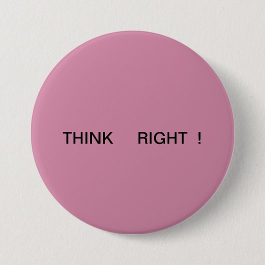 Positiver Button. Button (Vorderseite)