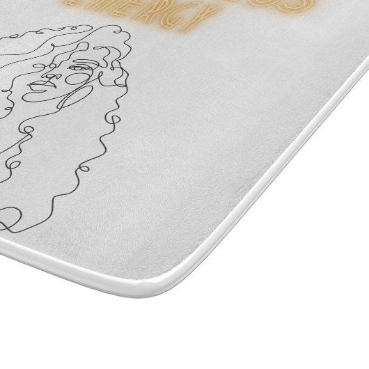 Positiver Energiekonzern Schneidebrett (Ecke)