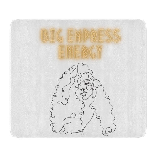 Positiver Energiekonzern Schneidebrett (Vorderseite)