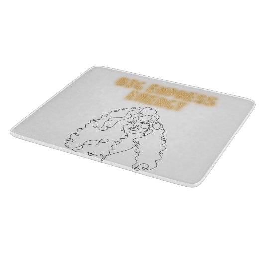 Positiver Energiekonzern Schneidebrett (Ecke)