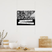 Positiver Erfolg der Ambition Leader Boss Poster (Küche)