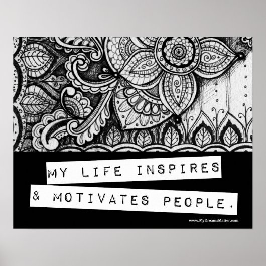 Positiver Erfolg der Ambition Leader Boss Poster (Vorne)