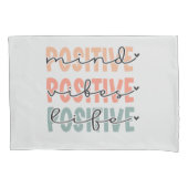 Positiver Geist belebt Leben Inspiration Zitat Pil Kissenbezug (Vorderseite)