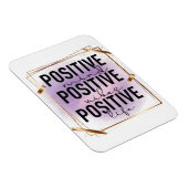 Positiver Geist, positive Lebensfreude Magnet (Rechte Seite)