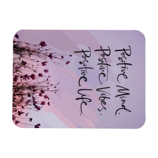 Positiver Geist, positive Lebensfreude Magnet (Horizontal)