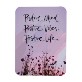 Positiver Geist, positive Lebensfreude Magnet