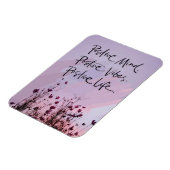 Positiver Geist, positive Lebensfreude Magnet (Linke Seite)