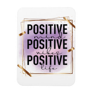 Positiver Geist, positive Vibes, positives Leben Magnet