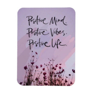 Positiver Geist, positive Vibes, positives Leben Magnet
