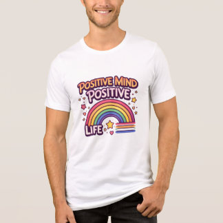 Positiver Geist, Positives Leben Tri-Blend Shirt