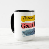 Positiver Geist Tasse (Vorderseite Links)