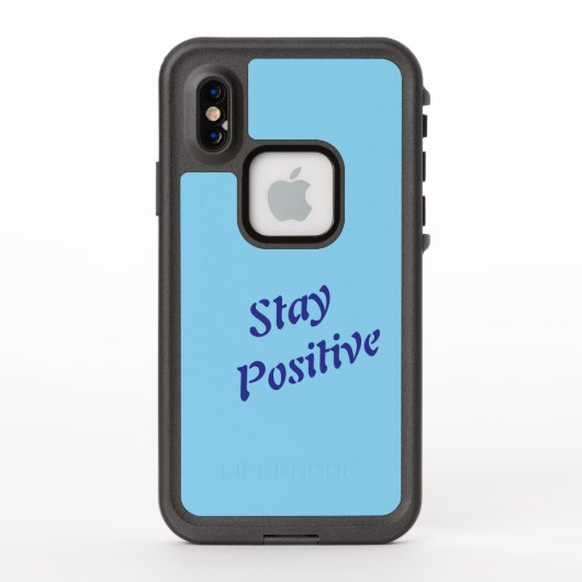 "Positiver iPhone-Fall Bleibe" (Rückseite)