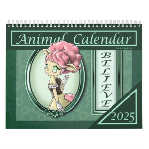 Positiver Kalender für Anime Animal 2025