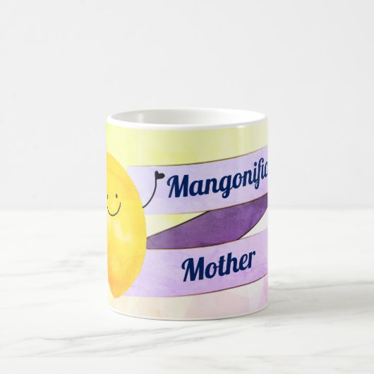 Positiver Mango Pun - Mangonificent Mother Kaffeetasse (Mittel)