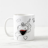 Positiver Morgenbecher Kaffeetasse (Links)
