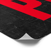 Positiver Motivierend formatierter Text Beruflich  Poster (Ecke)