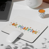 Positiver Motivierend Retro-Typografikname Mousepad