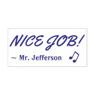 Positiver "NETTER JOB!" Permastempel