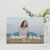 Positiver Outlook Editable Color Abschluss Einladung (Stehend Vorderseite)