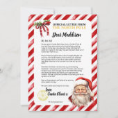 Positiver, Personalisierter, schmutziger Brief des Einladung (Vorderseite)