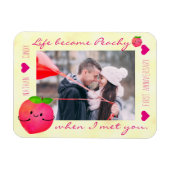 Positiver Pfirsichpun - Peachy Magnet (Horizontal)