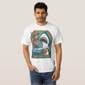 Positiver Premium-T - Shirt bleibe (Vorne ganz)