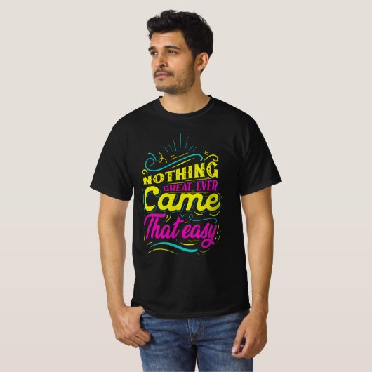 Positiver Quotes-T - Shirt (Vorne ganz)