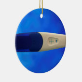 Positiver Schwangerschaftstest Keramikornament (Rechts)