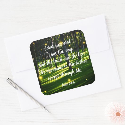 Positiver Sticker für Christliche Schrift (Umschlag)