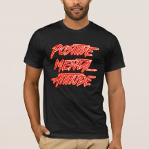 Positiver T - Shirt der psychischen Einstellung