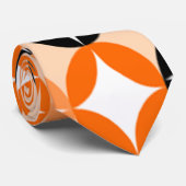 Positiver und negativer Raum - Halloween Krawatte (Gerollt)