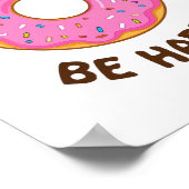 Positiver und süßer Spaß Poster (Ecke)