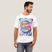 Positiver Vibes-T - Shirt (Vorne ganz)
