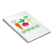 Positiver Wurzelpun - Wurzeln für Sie Notizblock (Rechte Seite)