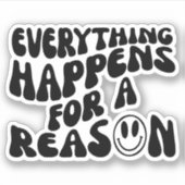 Positiver Zitat Sprichwort Ästhetische Aufkleber (Vorderseite)