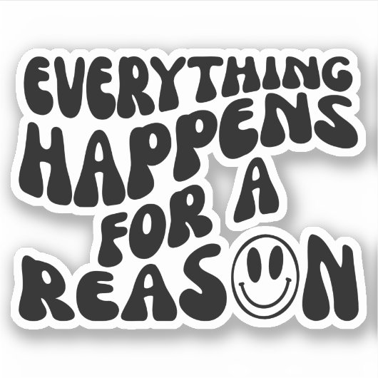 Positiver Zitat Sprichwort Ästhetische Aufkleber (Vorderseite)