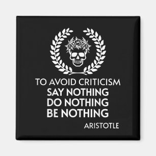 Positiver Zitat Stoische Philosophie Aristoteles S Magnet