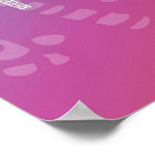 Positives Affirmation Manifest Perfect Body Health Poster (Ecke)