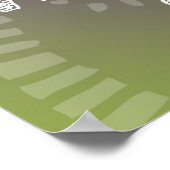 Positives Affirmation Manifest Perfect Body Health Poster (Ecke)