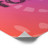 Positives Affirmation Manifest Perfect Body Health Poster (Ecke)