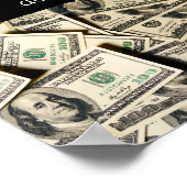 Positives Affirmation Poster - Attracting Money (Ecke)