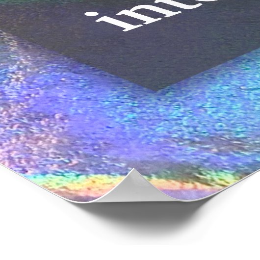 Positives Affirmative Forgiity Anger Management Poster (Ecke)