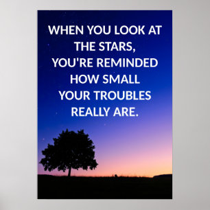 Positives Affirmative Motivierend Quote Poster