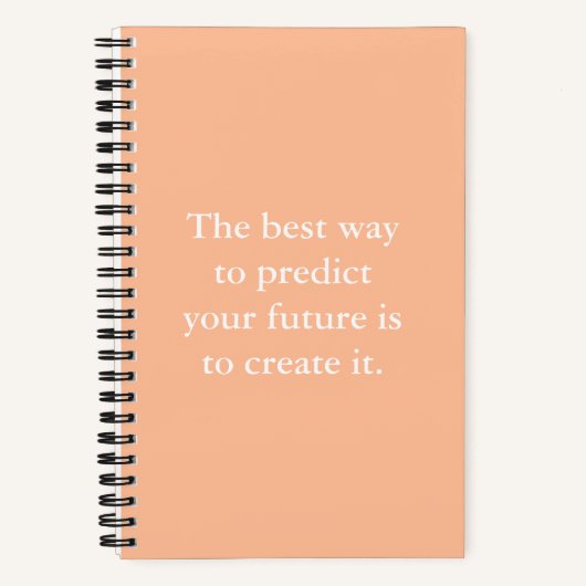 Positives Affirmative Notebook für Inspiration Notizblock (Vorderseite)
