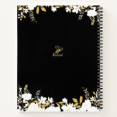 Positives Affirmative Notebook Notizblock (Rückseite)